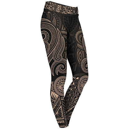 Leggings XS / Original The Mana Leggings polynesian2_6Pan-Leggings_XS