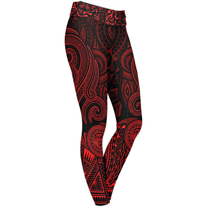 Leggings XS / Red The Mana Leggings MANA-RED_LEGGING-6PAN_XS