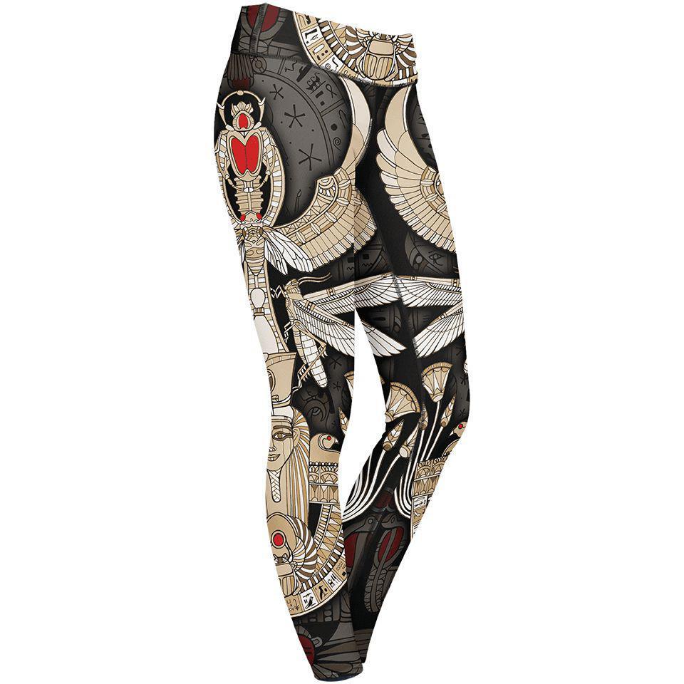 Leggings XS Scarab Jewel Leggings SCAROB-JEWEL_LEGGING-6PAN_XS