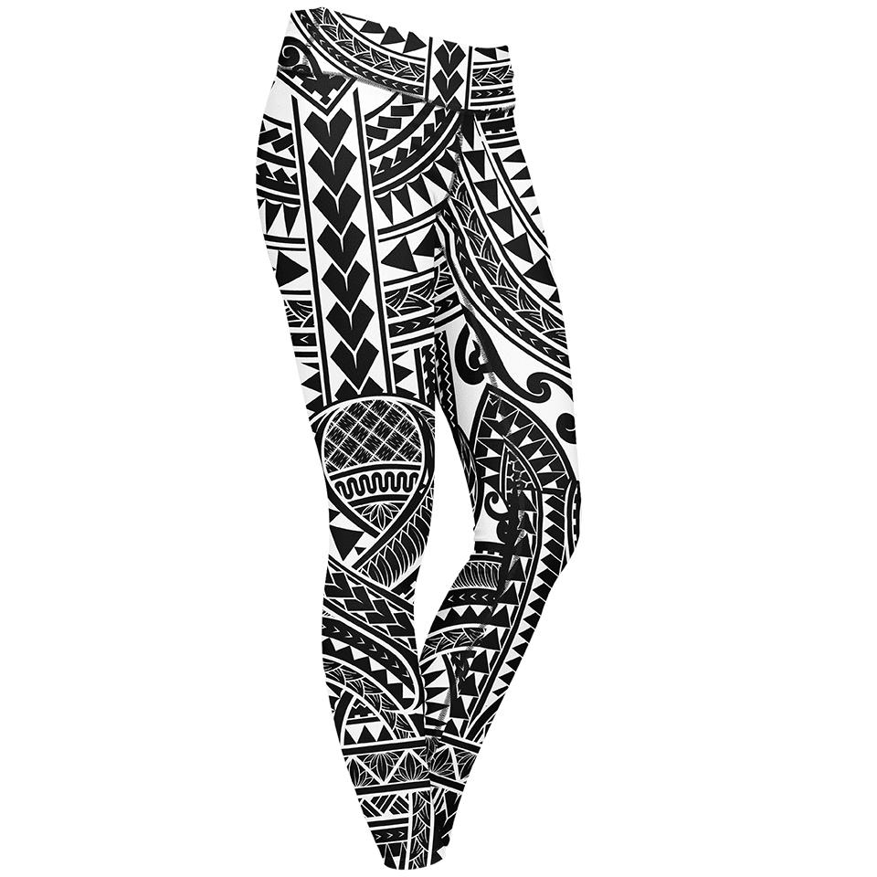 Leggings XS / White Makai Leggings MA-KAI-WHITE_LEGGING-6PAN_XS