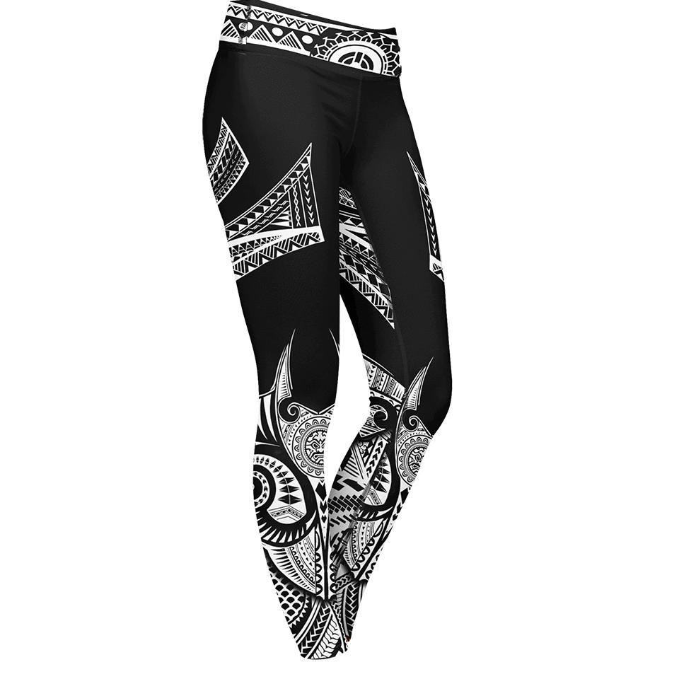 Leggings XS / White The Kanaloa Leggings ATLANTIANwhite_6Panels_LeggingS_XS