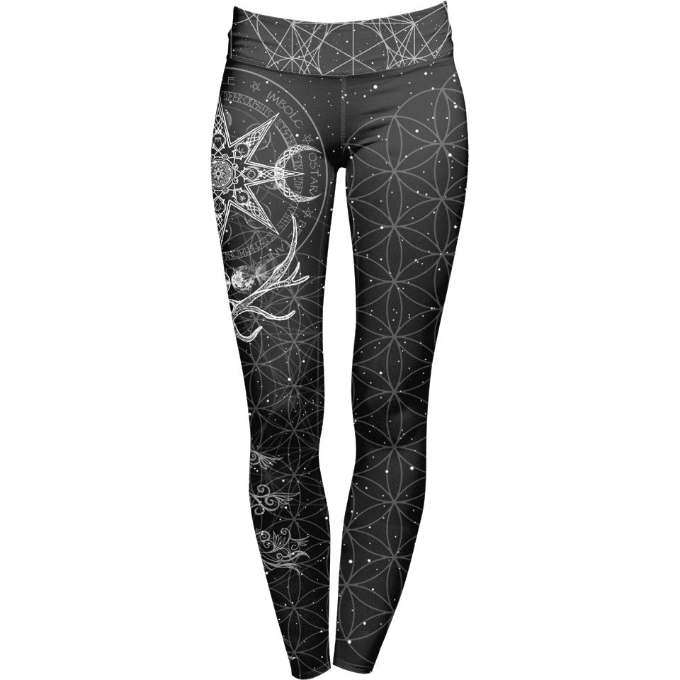Leggings Yule Leggings - Ghost Edition