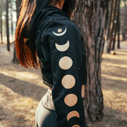 Luna Crop Hoodie