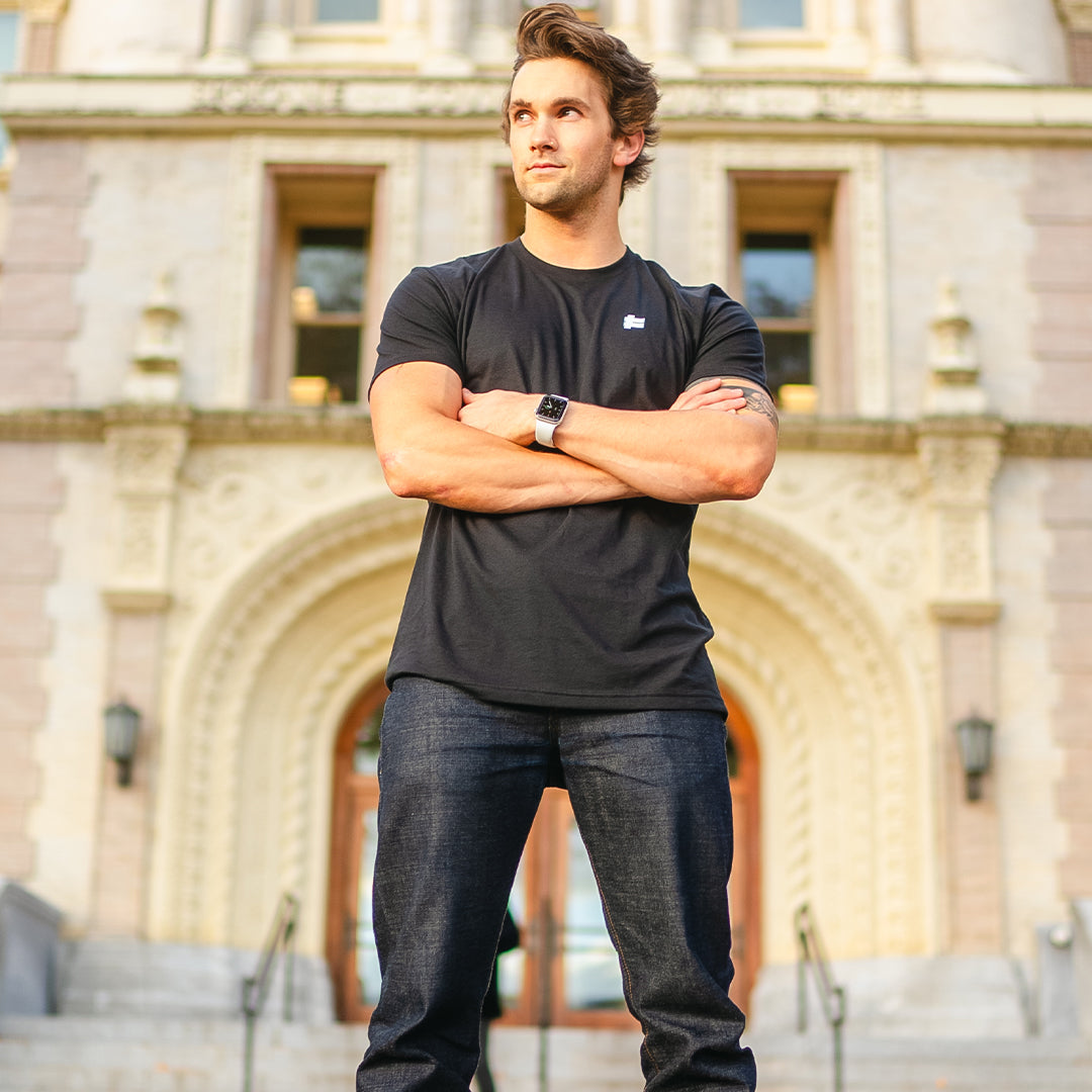 Lunafide Solids Shirt Lunafide Solids - Black Shirt