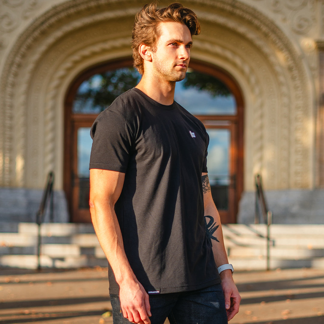 Lunafide Solids Shirt Lunafide Solids - Black Shirt