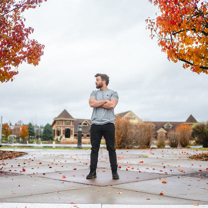 Lunafide Solids Shirt Lunafide Solids - Gray Shirt