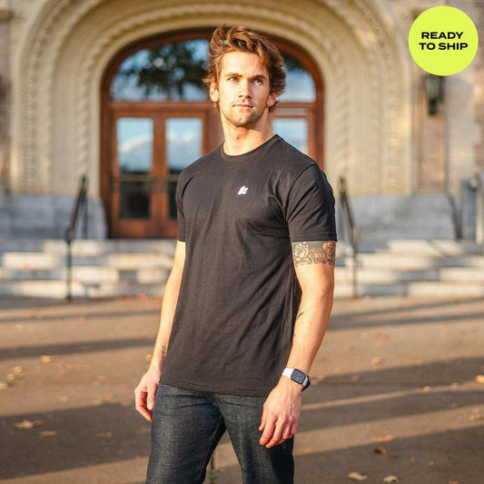 Lunafide Solids Shirt S Lunafide Solids - Black Shirt 3PL_Liquid_TS_SM_BLACK