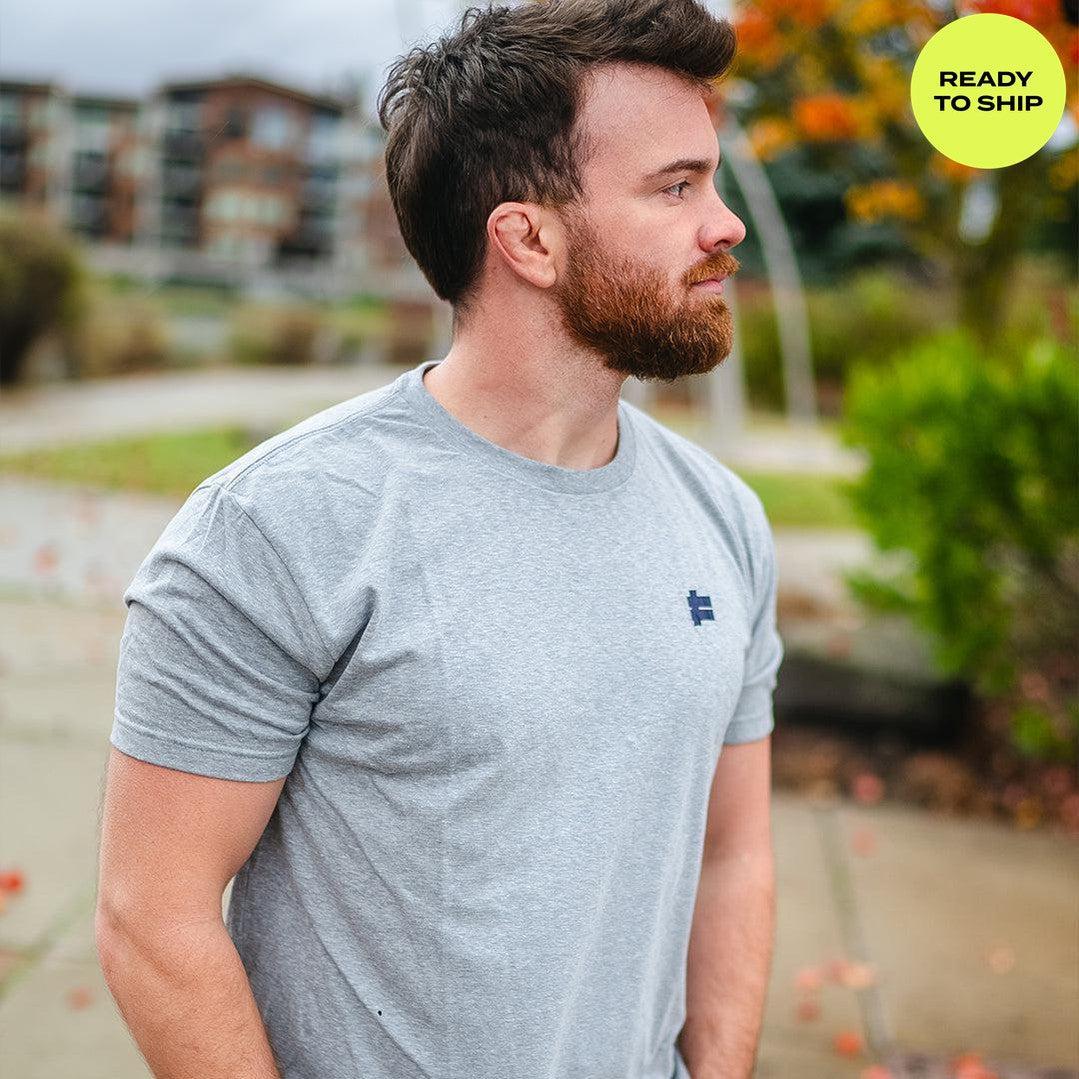 Lunafide Solids Shirt S Lunafide Solids - Gray Shirt 3PL_Liquid_TS_SM_GRAY