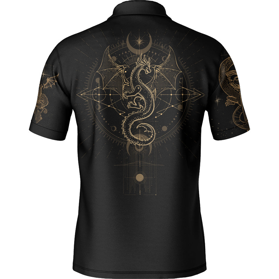 Men's Polo Dragon Luna Men's Polo