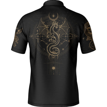 Men's Polo Dragon Luna Men's Polo
