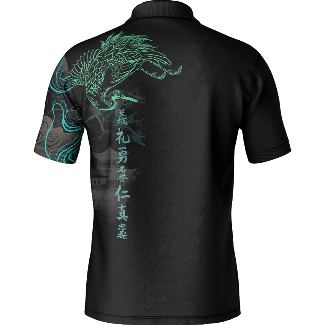 Men's Polo Suminagashi Special Edition Men's Polo