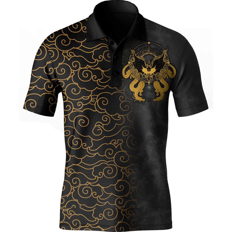 Men's Polo XS Dragon Rider Men's Polo 739-MENS-POLO_XS_RIDER