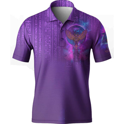 Men's Polo XS Egyptian Scarab Special Edition Men's Polo 739-MENS-POLO_XS_SCARABLTD