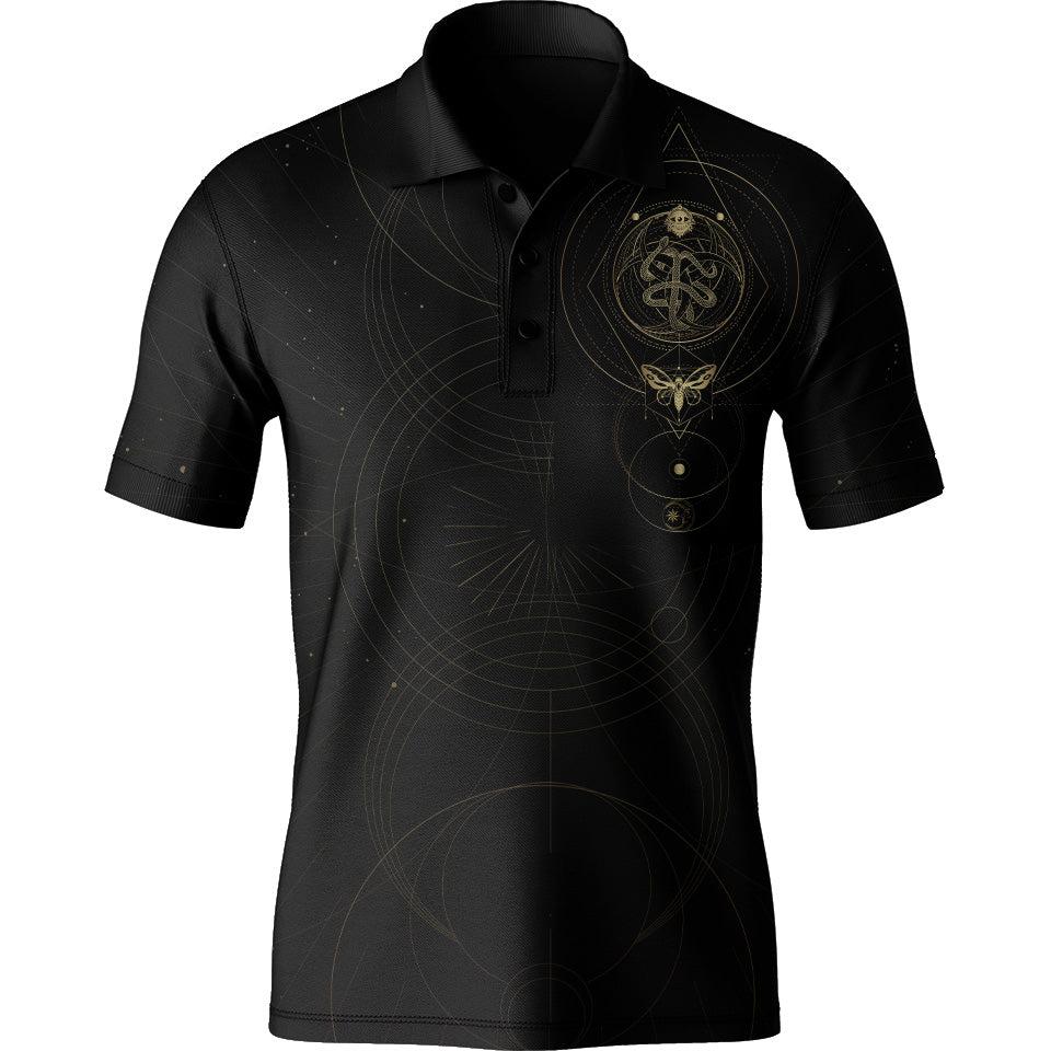 Men's Polo XS Luna Men's Polo 739-MENS-POLO_XS_WICCA