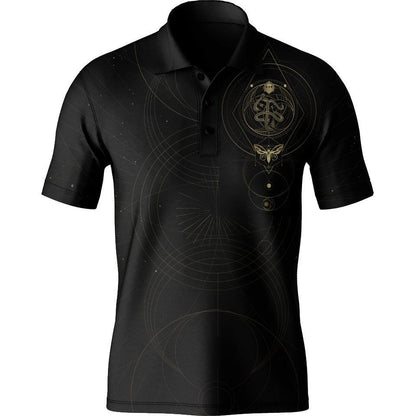 Men's Polo XS Luna Men's Polo 739-MENS-POLO_XS_WICCA
