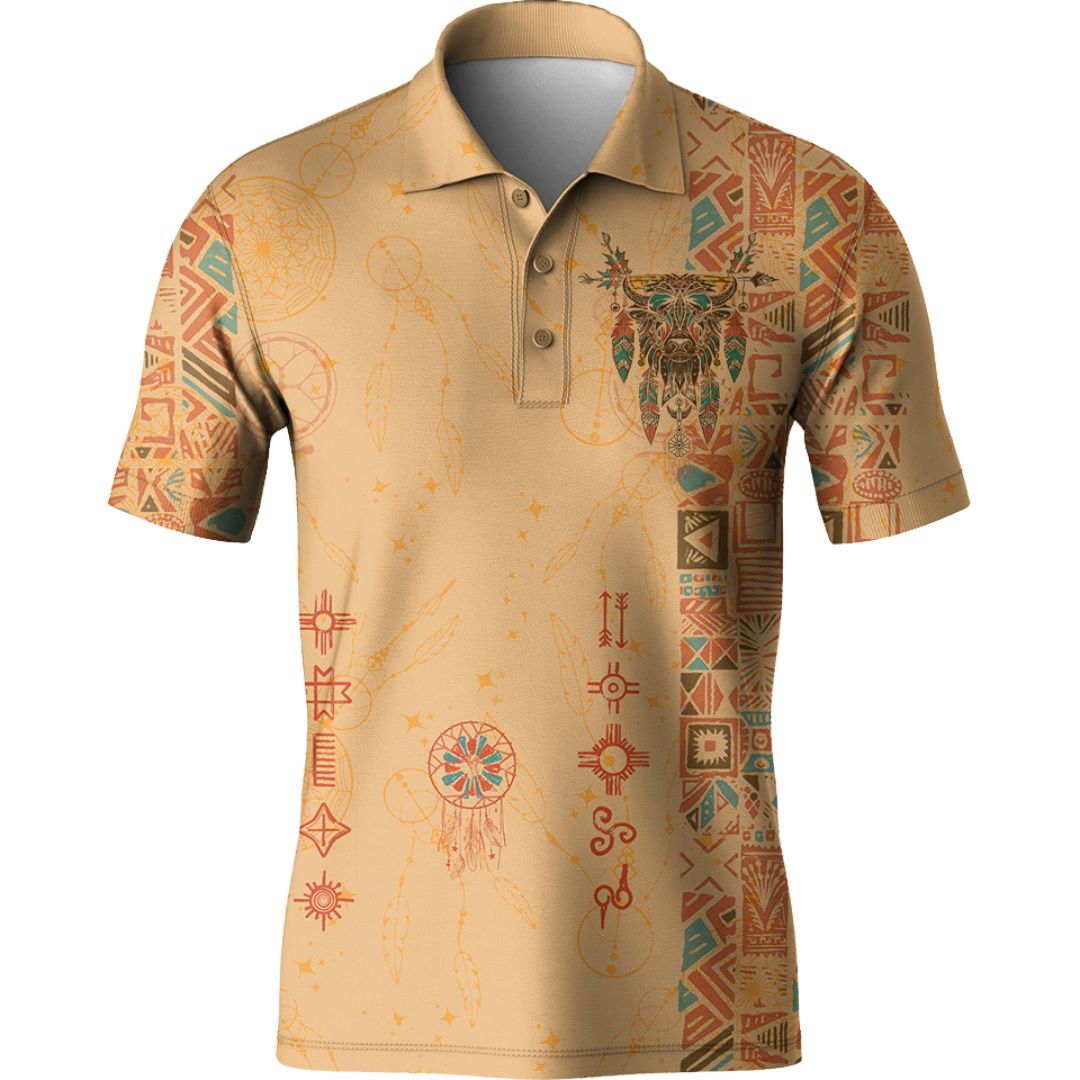 Men's Polo XS Stonehorn Men's Polo 739-MENS-POLO_XS_BISON