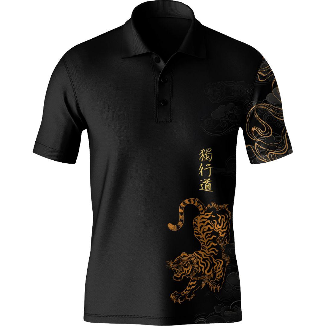 Men's Polo XS Suminagashi Men's Polo 739-MENS-POLO_XS_SUMINAGASHI
