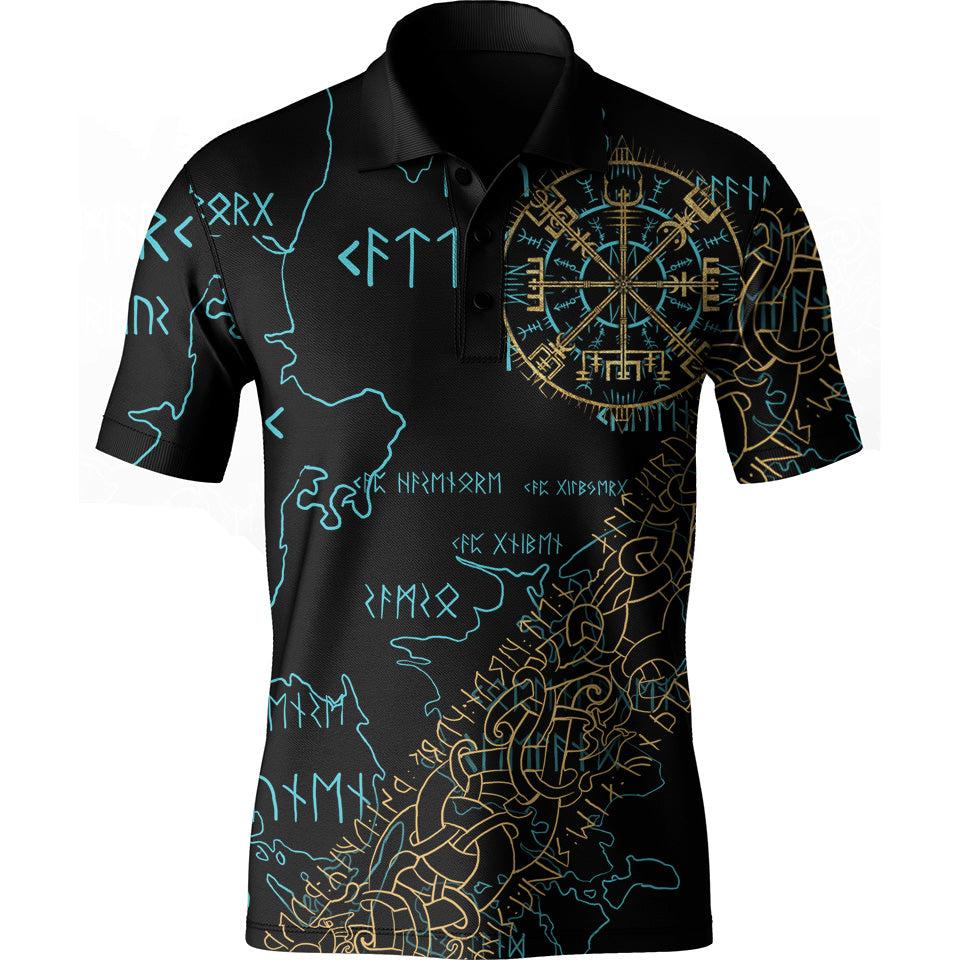 Men's Polo XS Vegvisir Men's Polo 739-MENS-POLO_XS_VEGVISIR1