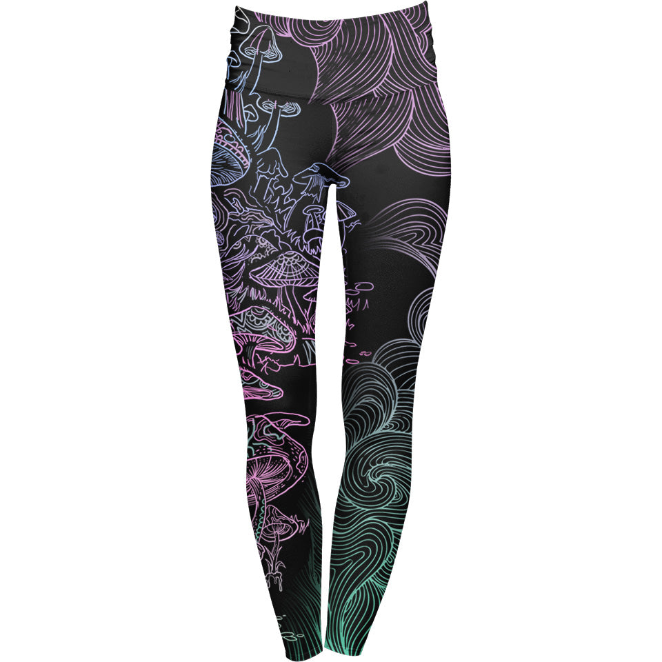 Elder Veil High Waisted Leggings