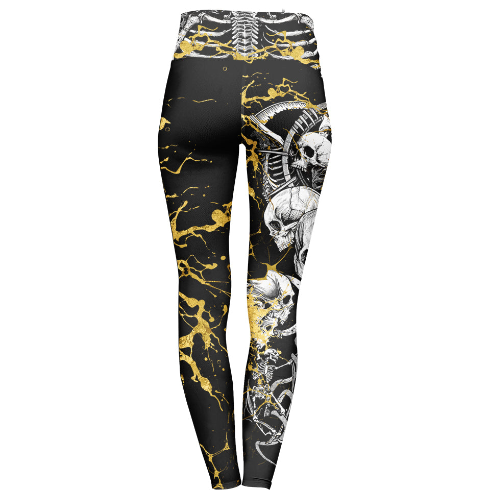 Necromancer High Waisted Leggings - Limited Edition