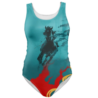 One-Piece Swimsuit Flamebound Swimsuit