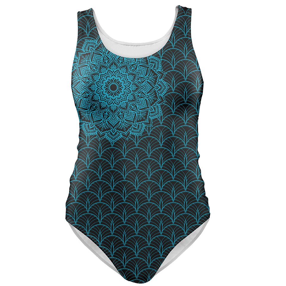 One-Piece Swimsuit Mandala One-Piece Swimsuit