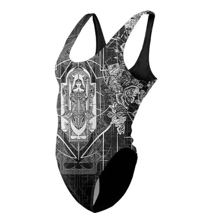 One-Piece Swimsuit S / High Waist-Low Back Tarot Swimsuit TAROT_SWIMSUIT_V2_SM