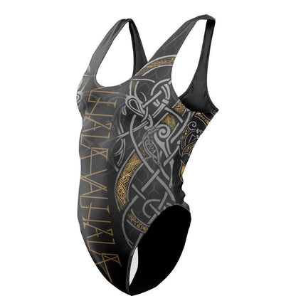 One-Piece Swimsuit S / High Waist-Low Back Valhalla Calls Swimsuit VALHALLA_SWIMSUIT_V2_SM