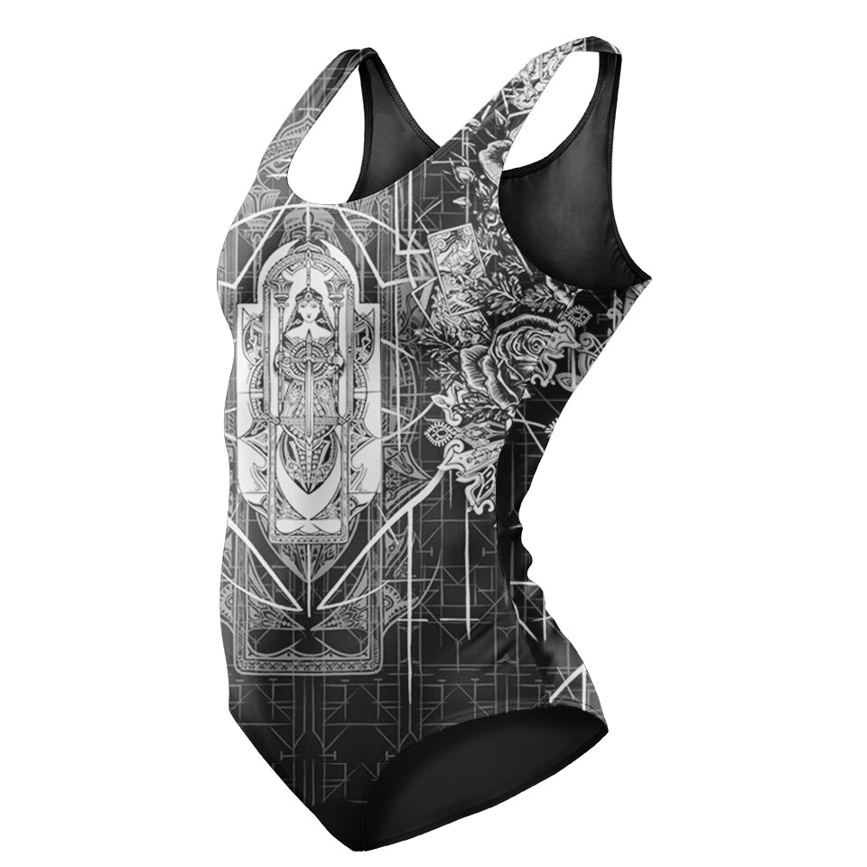 One-Piece Swimsuit S / Original Tarot Swimsuit TAROT_SWIMSUIT_V1_SM