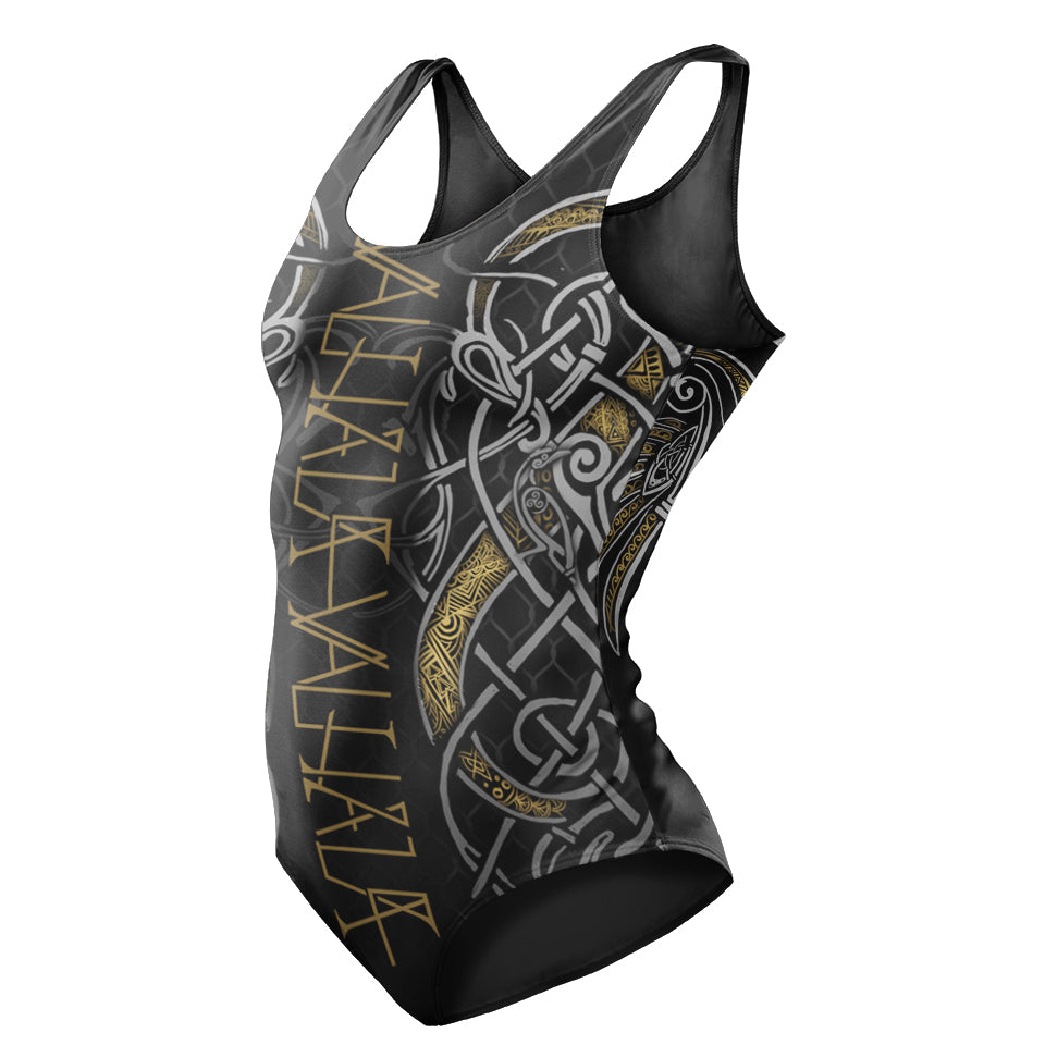 One-Piece Swimsuit S / Original Valhalla Calls Swimsuit VALHALLA_SWIMSUIT_V1_SM