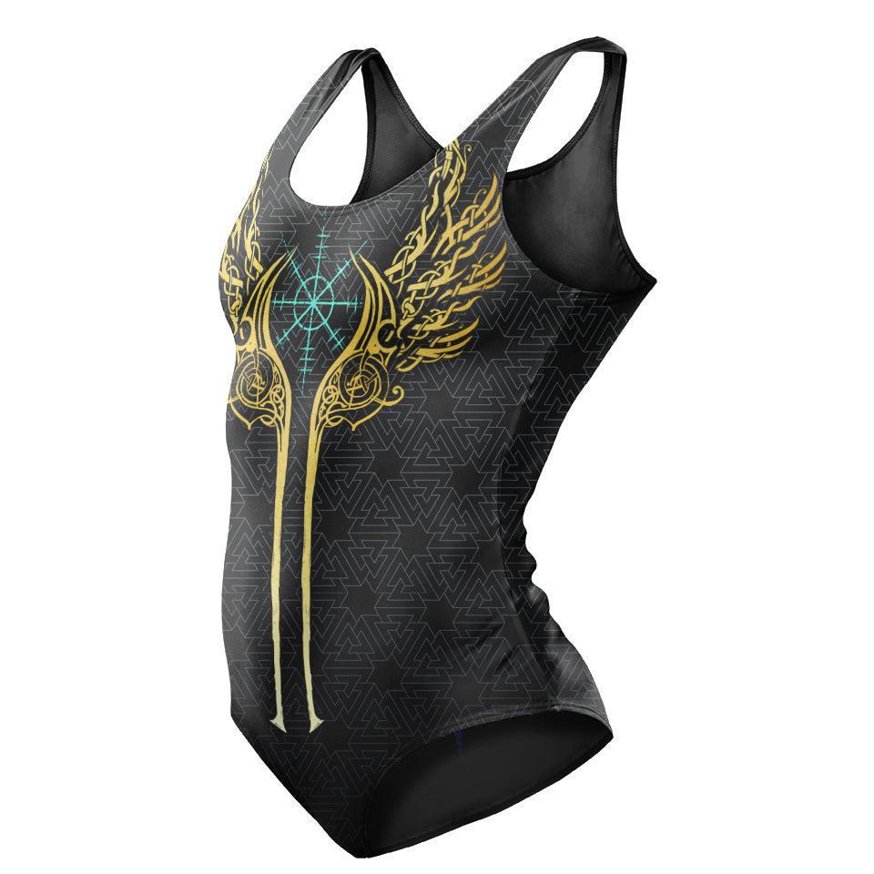 One-Piece Swimsuit S / Original Valkyries of Valhalla Swimsuit - Gold Edition VALKY_SWIMSUIT_V1_SM