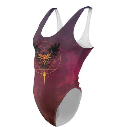 One-Piece Swimsuit SM / High Waist-Low Back Phoenix Swimsuit PHNIXX_SWIMSUIT_V2_SM