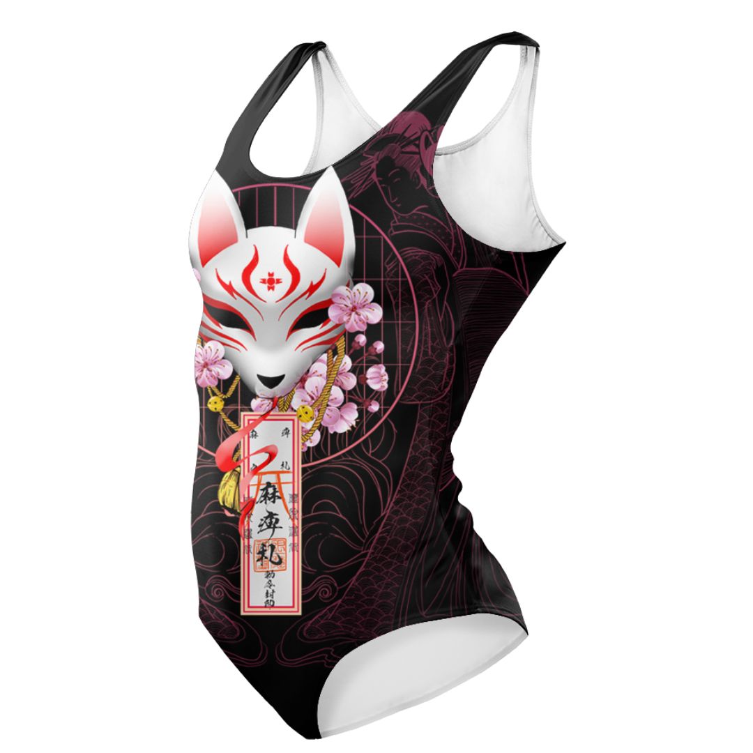 One-Piece Swimsuit SM / Original Kitsune Swimsuit KITSUNE_SWIMSUIT_V1_SM