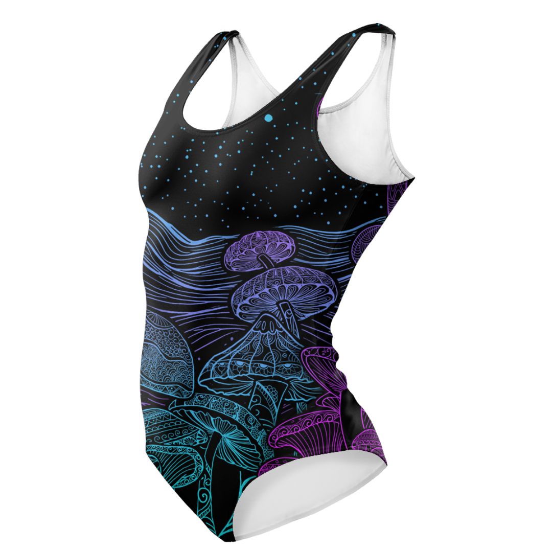One-Piece Swimsuit SM / Original Mycelia Swimsuit FUNGI_SWIMSUIT_V1_SM