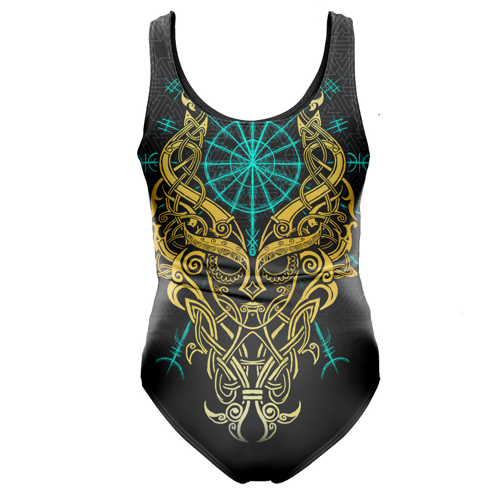 One-Piece Swimsuit Valkyries of Valhalla Swimsuit - Gold Edition
