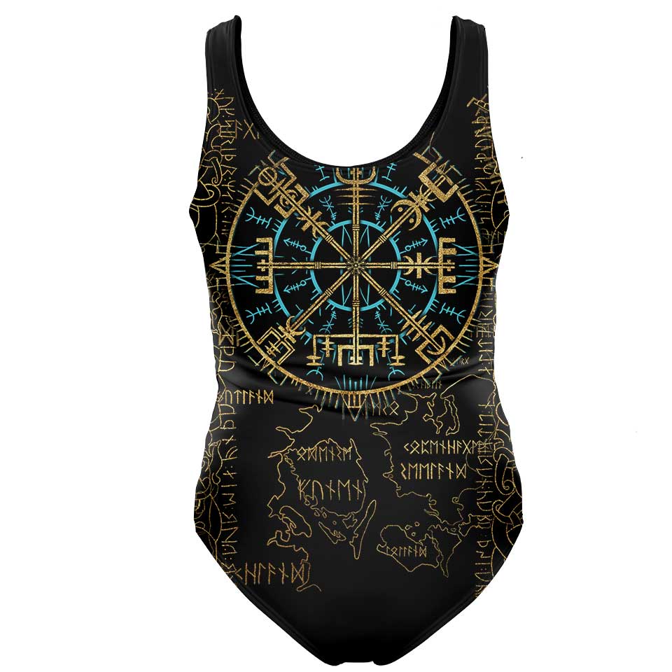 One-Piece Swimsuit Vegvisir Swimsuit - Limited