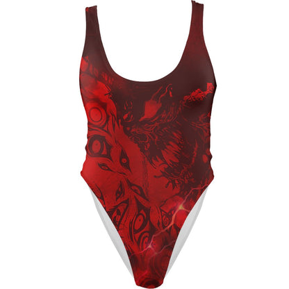 One-Piece Swimsuit Viscera Swimsuit