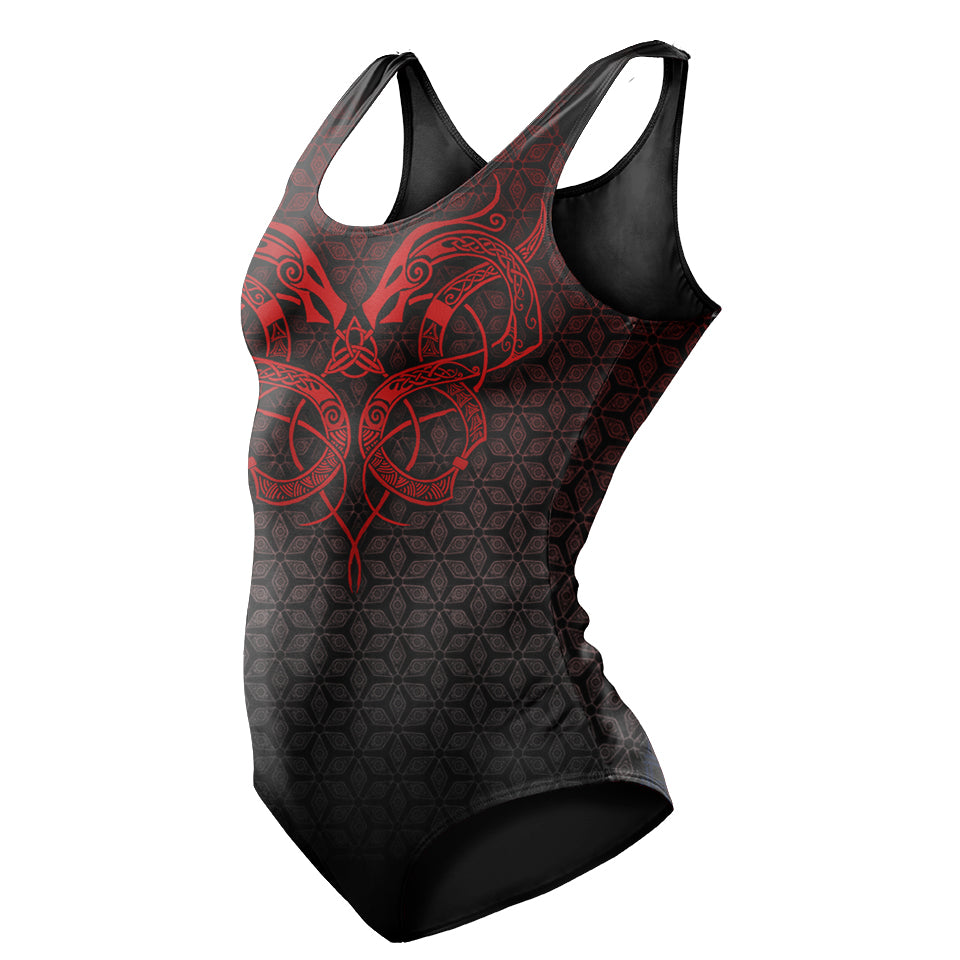 One-Piece Swimsuit World Serpent Swimsuit - Limited