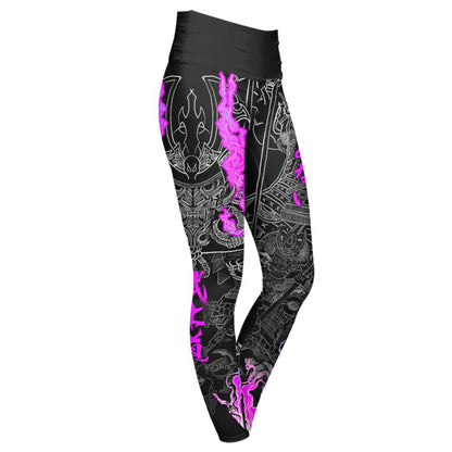 Ghost Oath High Waisted Leggings