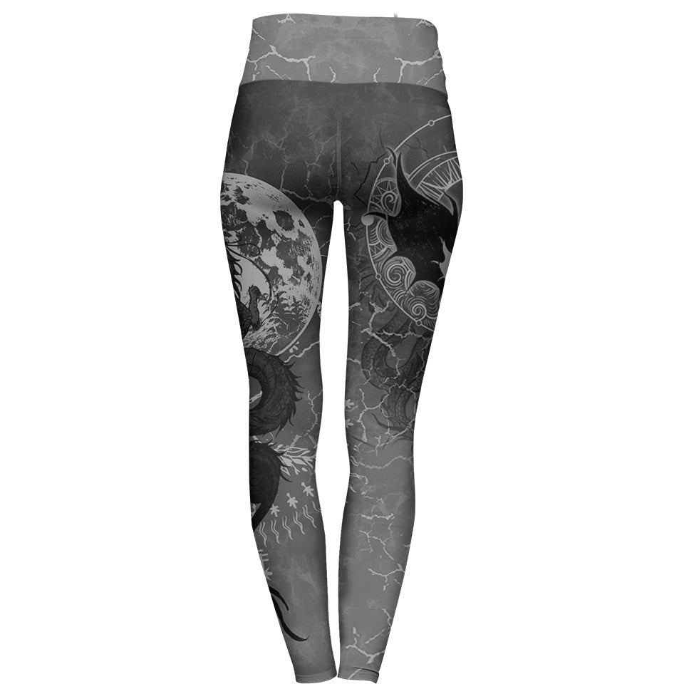 Dragon Rider High Waisted Leggings - Shadow Edition - Ultra Rare - 50 Unit Release