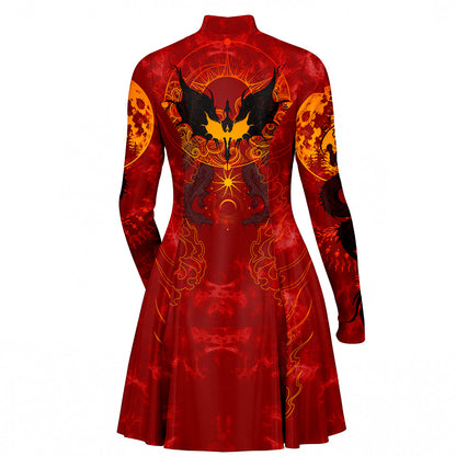 Dragon Rider Skater Dress - Fire Edition - Ultra Rare - 50 Unit Release
