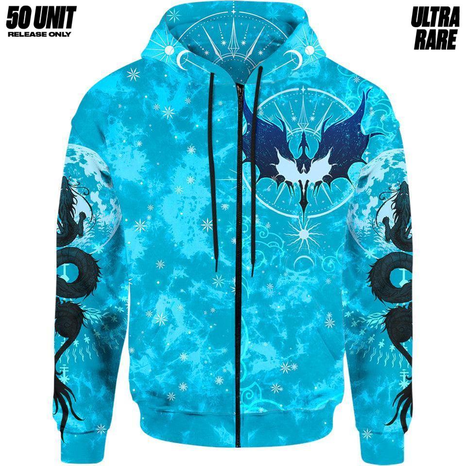 Dragon Rider Zip Hoodie - Ice Edition - Ultra Rare - 50 Unit Release