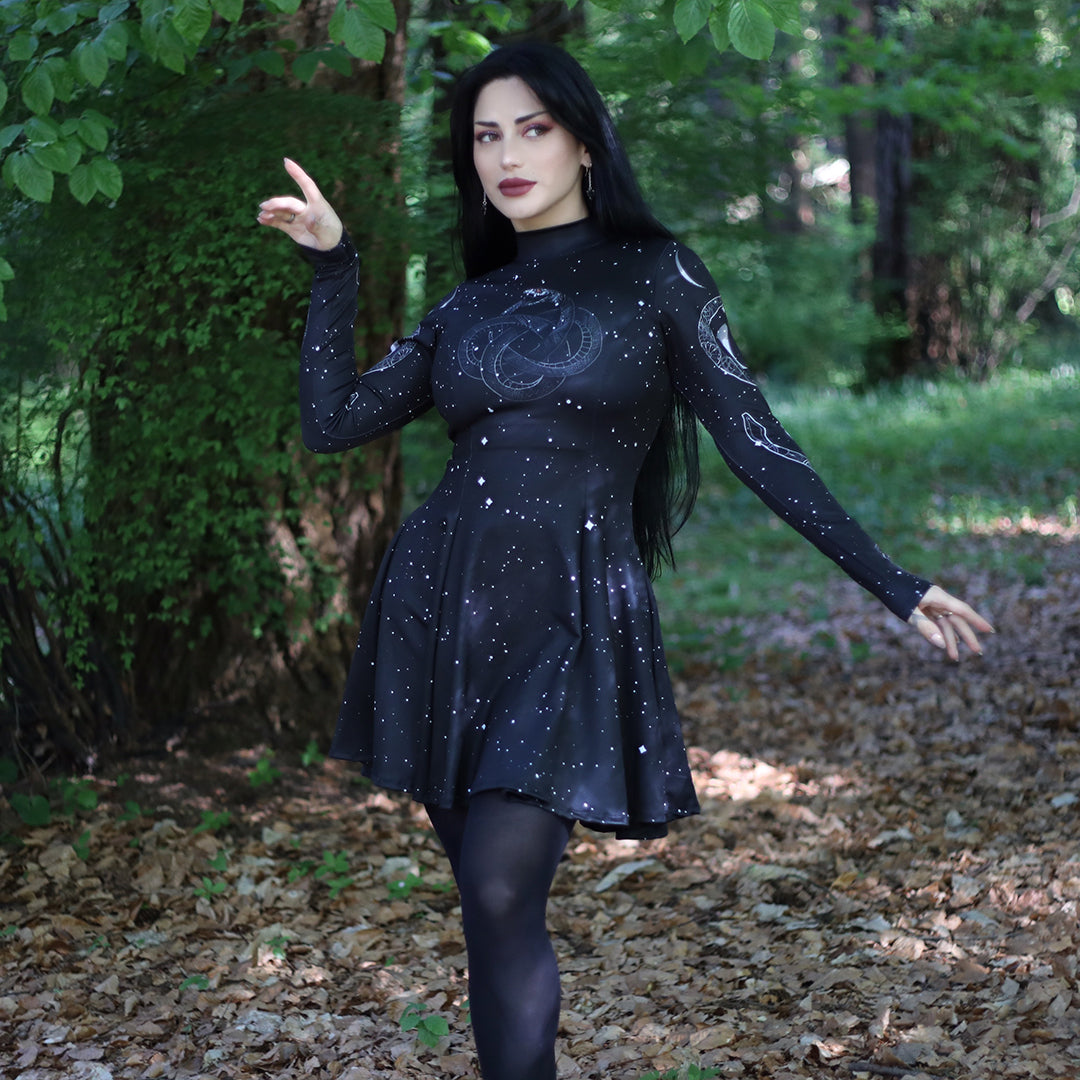 Lunafide Ouroboros Skater Dress S