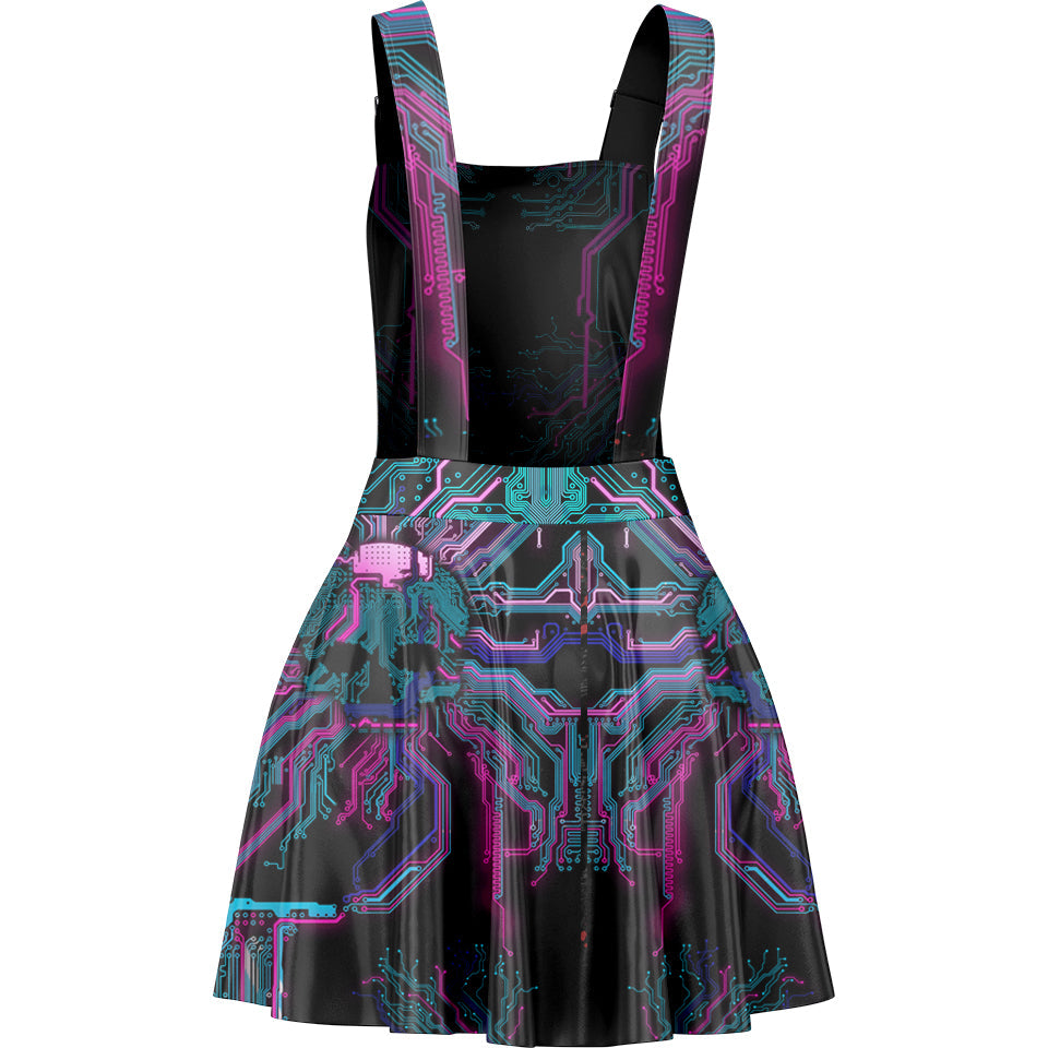 Pinafore Dress Cyber Pinafore Dress - Limited