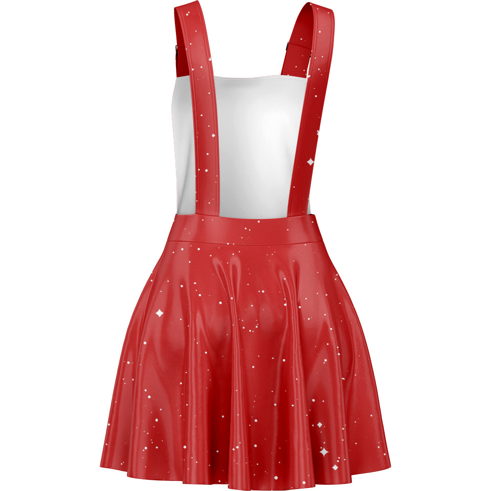 fitted lace wedding dress Ouroboros Pinafore Dress