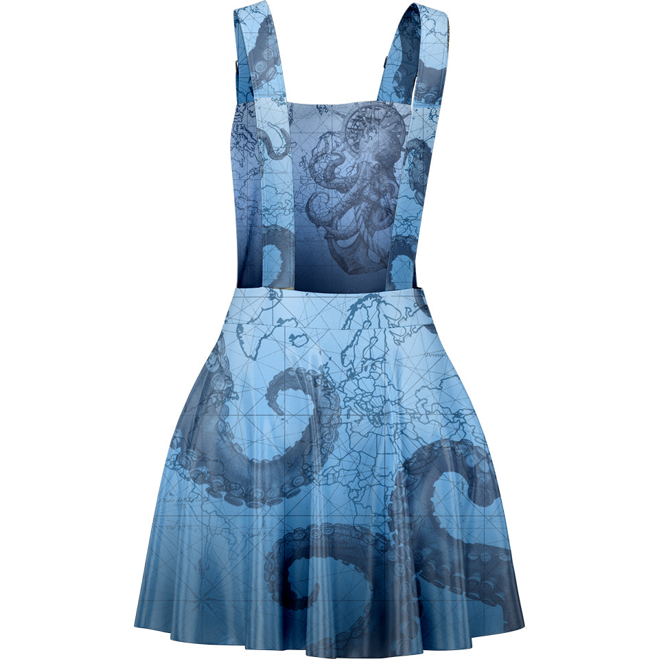 Pinafore Dress Sea Beast Pinafore Dress