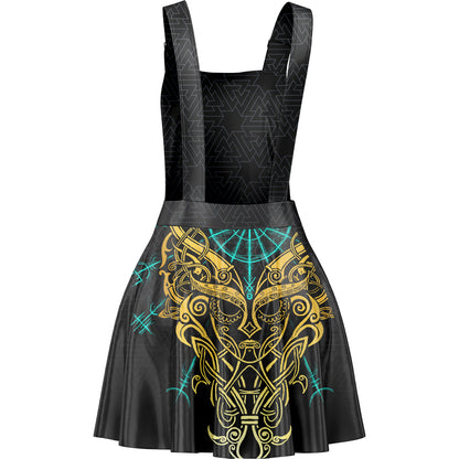Pinafore Dress Valkyries of Valhalla Pinafore Dress - Gold Edition