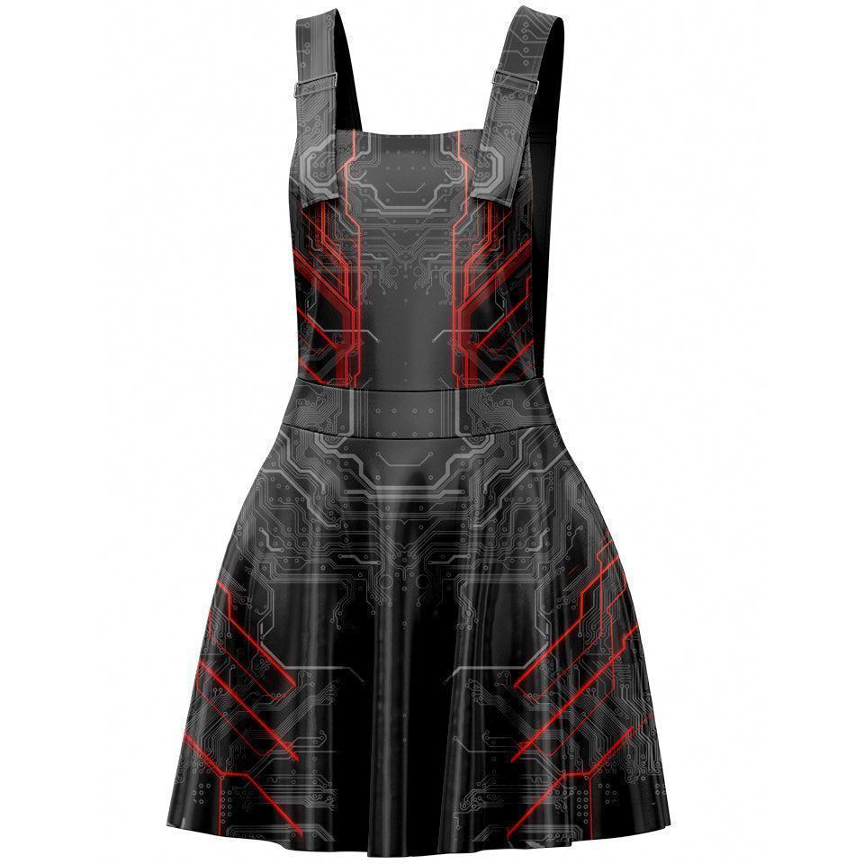 Pinafore Dress XS Circuit Pinafore Dress 555_ApronDr_XS_CIRCUIT-V2