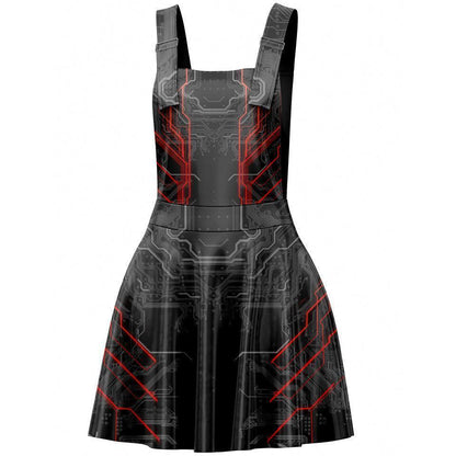 Pinafore Dress XS Circuit Pinafore Dress 555_ApronDr_XS_CIRCUIT-V2