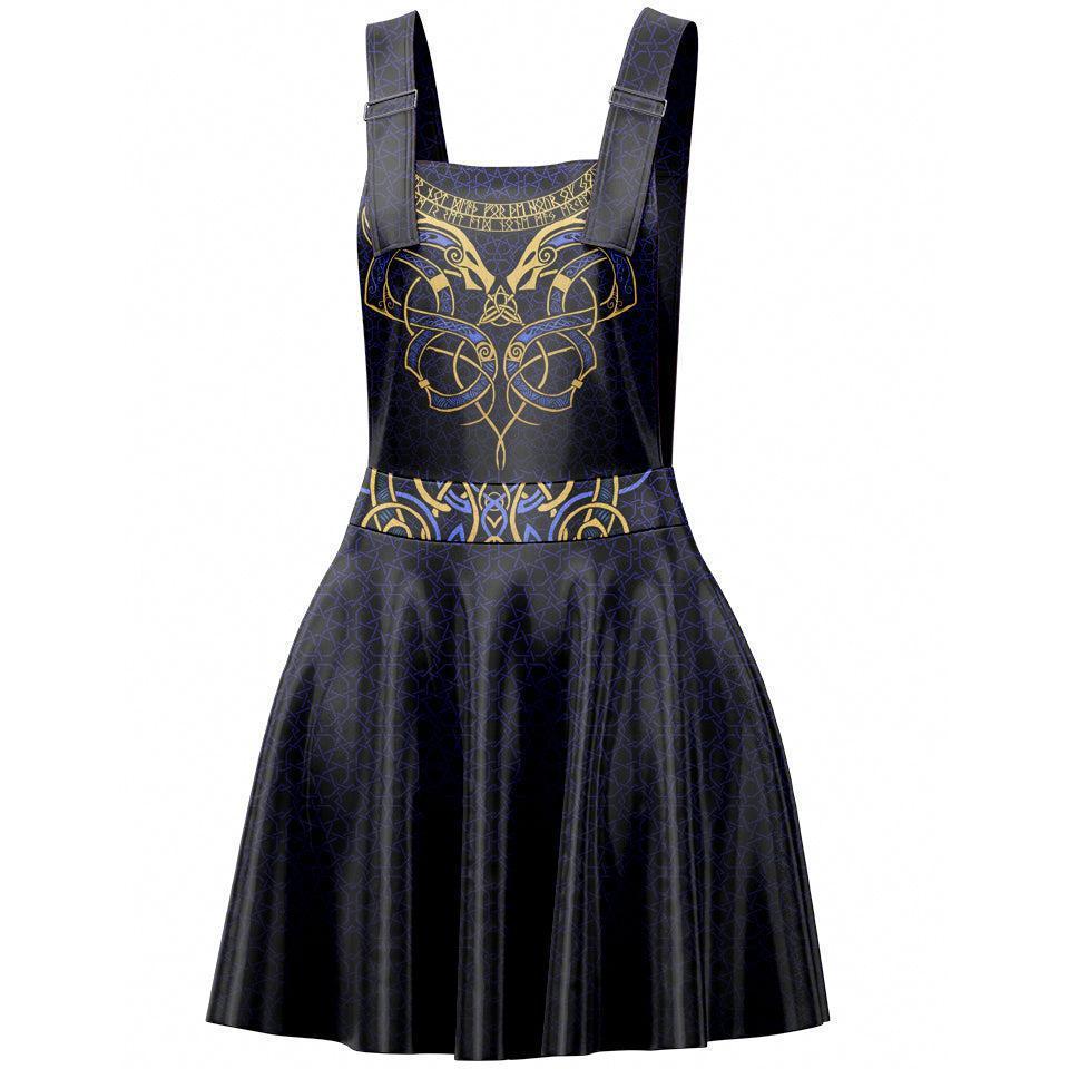 Pinafore Dress XS The Great Serpent Pinafore Dress 555_ApronDr_XS_GREAT-SERPENT-V2